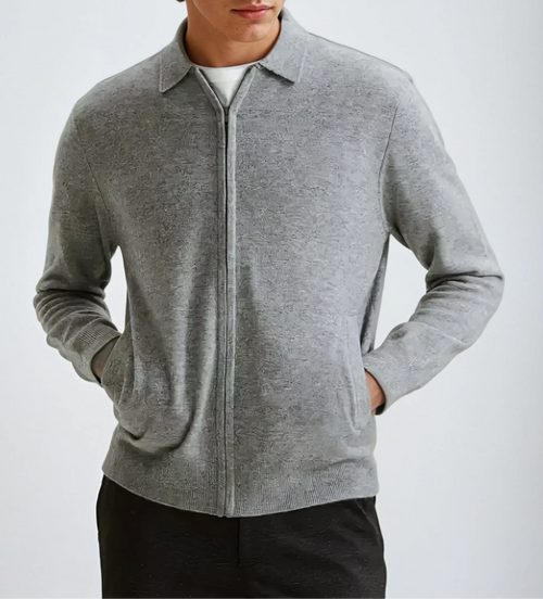 Cashmere Jakke Grå