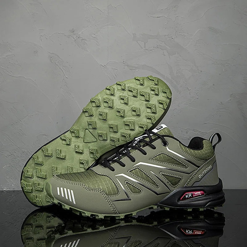 Waterproof Hiking Shoes Men‘s Outdoor Trekking Sneakers Mountain Climbing Camping Trainers Hunting Tactical Boots Bike Shoe Male