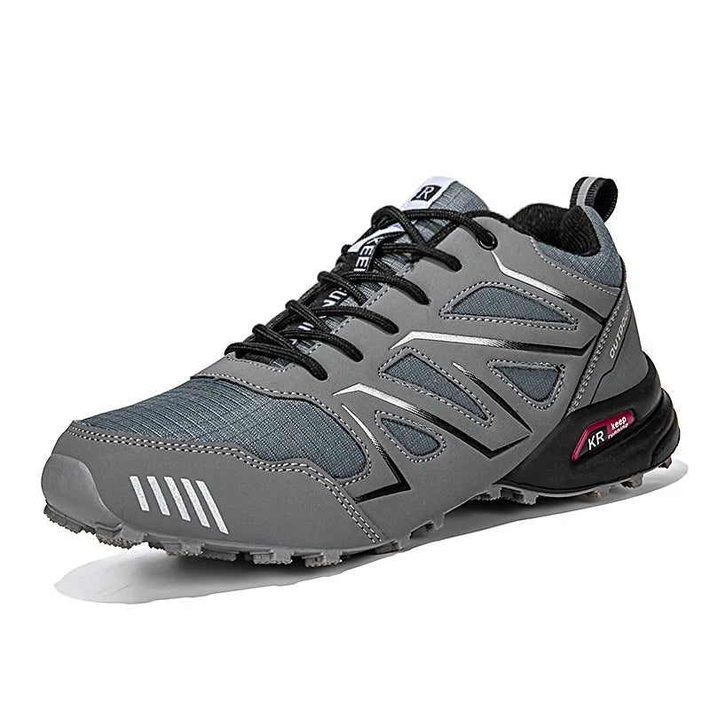 Waterproof Hiking Shoes Men‘s Outdoor Trekking Sneakers Mountain Climbing Camping Trainers Hunting Tactical Boots Bike Shoe Male
